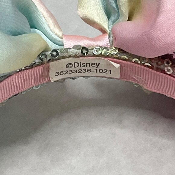 Bundle Of 3 Disney Minnie Mouse Sparkle Ears Headbands With Bows & Sequins - Picture 4 of 7